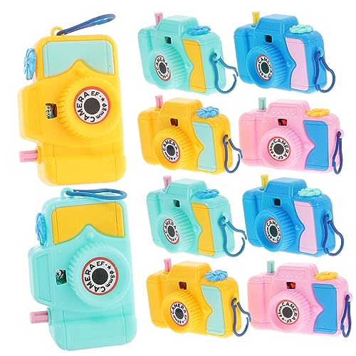 CIYODO 10 Stück Kinderkamera Kinderkameras Geschenkkameras Für Mini Kinderspielzeug Projektionsspielzeug Cartoon Kamera Kamera Kinderkamera Betrachtungskamera CIYODO 10 Stück Kinderkamera Kinderkameras Geschenkkameras Für Mini Kinderspielzeug Projektionsspielzeug Cartoon Kamera Kamera Kinderkamera Betrachtungskamera von CIYODO