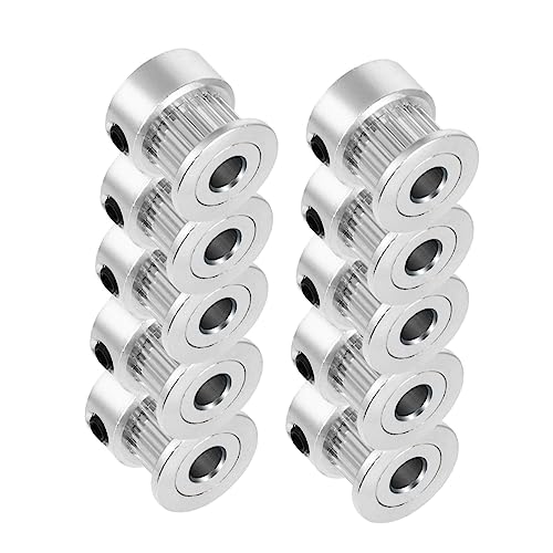CIYODO 10Stücke Teiliges Synchronrad Set für Zähne Innen für Schrittmotor Zahnriemenantrieb Langlebig Einfach zu Installieren CIYODO 10Stücke Teiliges Synchronrad Set für Zähne Innen für Schrittmotor Zahnriemenantrieb Langlebig Einfach zu Installieren von CIYODO