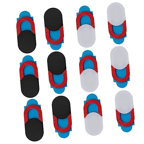 CIYODO 12Stücke Teiliges Webcam Cover Metallische Kameraabdeckung Für Smartphone Tablet Laptop Datenschutzlösung Schwarze Weiße Abdeckungen CIYODO 12Stücke Teiliges Webcam Cover Metallische Kameraabdeckung Für Smartphone Tablet Laptop Datenschutzlösung Schwarze Weiße Abdeckungen von CIYODO