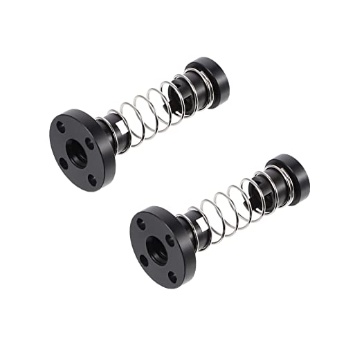 CIYODO 2 Stück Anti-Backlash-Feder Hochleistungsfeder Spaltmutter Nuss DIY-Anti momrave jummymum fräser cnc fräsmaschine cnc swor 3D-Druckerteile Gewindespindel aus Edelstahl sehen Black von CIYODO