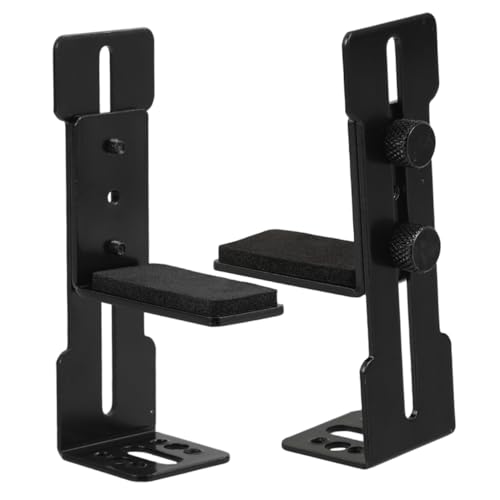 CIYODO 2 Stück Grafikkartenhalterung Halterung Stütze Standfuß Stützrahmen Grafikkarte Unterstützung -Halterung Desktop-Halterung -Riser -Klammer Metall Black von CIYODO