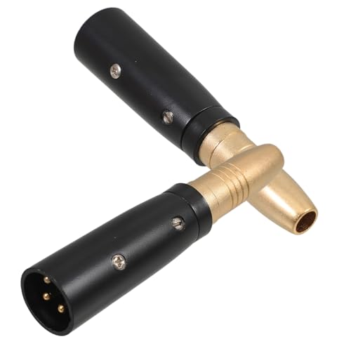 CIYODO 2 Stücke Audio-Adapter stoßverbinder Adapter Koppler weiblicher Adapter TRS auf XLR-Buchse Mikrofonkonverter Adapterkonverter trs zu xlr Terminal-Kupfer-Vergoldung CIYODO 2 Stücke Audio-Adapter stoßverbinder Adapter Koppler weiblicher Adapter TRS auf XLR-Buchse Mikrofonkonverter Adapterkonverter trs zu xlr Terminal-Kupfer-Vergoldung von CIYODO