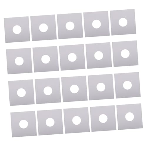 CIYODO Schallplattentasche Für 7-Zoll-schallplatten 20-teiliges Weißes Vinyl-Cover Schallplatten-Cover-Set CIYODO Schallplattentasche Für 7-Zoll-schallplatten 20-teiliges Weißes Vinyl-Cover Schallplatten-Cover-Set von CIYODO