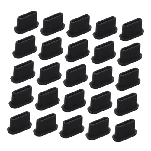 CIYODO 30st Chutz Stopfen Für Datenkabel Auslauf Leistung Adapter Häfen Stopper Stecker Für Port Anti-stecker Telefonladegerät Fixer Aufladestation Block Sperre Hub Black Kieselgel CIYODO 30st Chutz Stopfen Für Datenkabel Auslauf Leistung Adapter Häfen Stopper Stecker Für Port Anti-stecker Telefonladegerät Fixer Aufladestation Block Sperre Hub Black Kieselgel von CIYODO