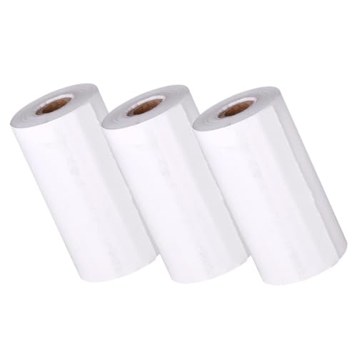 CIYODO 3Rollen Thermopapier für Sofortbildkameras Bedruckbare Übertragungsrolle für Thermodrucker Langlebig Bilder Vielseitig Einsetzbar für Zuhause Büro von CIYODO