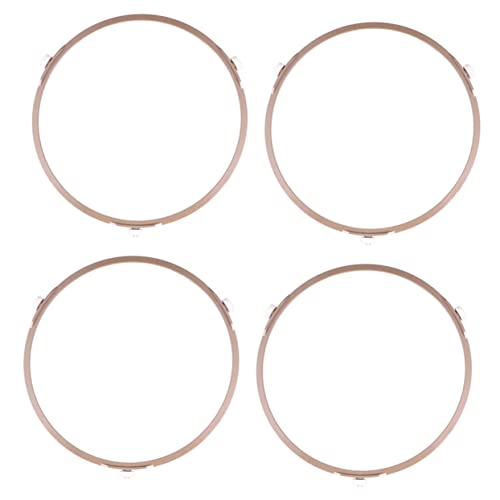 CIYODO Hochtemperaturbeständiger Glas-Drehteller für Mikrowellenherde 4-teilige Kunststoffringhalterung zum Ersetzen der Räder CIYODO Hochtemperaturbeständiger Glas-Drehteller für Mikrowellenherde 4-teilige Kunststoffringhalterung zum Ersetzen der Räder von CIYODO