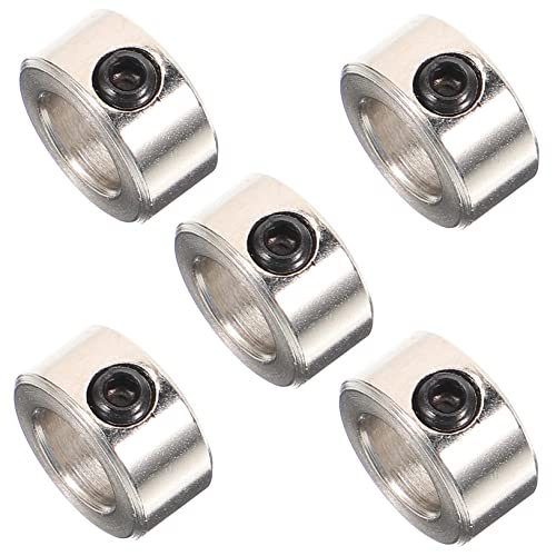 CIYODO 5 Stück 3d drucker zubehör Welle schrauben Schlüssel Schlösser sperren Verschlusskragen Spannring Anschlagring feste Schelle aus Stahl Klemmkragen Rostfreier Stahl CIYODO 5 Stück 3d drucker zubehör Welle schrauben Schlüssel Schlösser sperren Verschlusskragen Spannring Anschlagring feste Schelle aus Stahl Klemmkragen Rostfreier Stahl von CIYODO