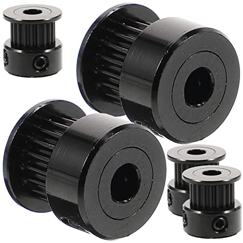 CIYODO 5 Stück Riemenscheibe Für 3d-drucker Rad Umlenkrolle Maschine Spannfeder Mechanische Riemenscheiben 3d-druckerteile Zahnriemenscheibe Black Aluminiumlegierung CIYODO 5 Stück Riemenscheibe Für 3d-drucker Rad Umlenkrolle Maschine Spannfeder Mechanische Riemenscheiben 3d-druckerteile Zahnriemenscheibe Black Aluminiumlegierung von CIYODO