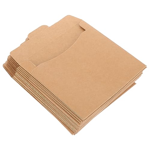 CIYODO 50 Stück CD -Tasche Umschläge Ärmel ziehen um Verpackung CD-Papiertüte DVD-Halterhüllen DVD-Papierhüllen DVD-Cover DVD-Speicher CD-Mailer Kraftpapier Light Brown CIYODO 50 Stück CD -Tasche Umschläge Ärmel ziehen um Verpackung CD-Papiertüte DVD-Halterhüllen DVD-Papierhüllen DVD-Cover DVD-Speicher CD-Mailer Kraftpapier Light Brown von CIYODO