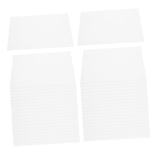 CIYODO 50 Stück Fotoschutzfolie Glänzend Transparent Laminat Laminieren Kalt Scrapbooking Laminierung Stickerfolie Fotoalbumfolie Fotoalbum Sticker Selbstklebende Folie Pvc von CIYODO