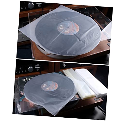 CIYODO 50 Stück - -Speicherung schnelles Vinyl aufzeichnen Inhaber Slot Vinyl-Außenhüllen Tasche -Fall abschließbar co Ladegerät Album schallplatten -Hülle -Behälter von CIYODO