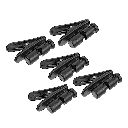 CIYODO 5Stücke Kopfhörer Kabelklemmen Mikrofon Clips für Headset Schwarz für Sport Freizeit Einfache Handhabung Robust Langlebig aus Hochwertigem CIYODO 5Stücke Kopfhörer Kabelklemmen Mikrofon Clips für Headset Schwarz für Sport Freizeit Einfache Handhabung Robust Langlebig aus Hochwertigem von CIYODO