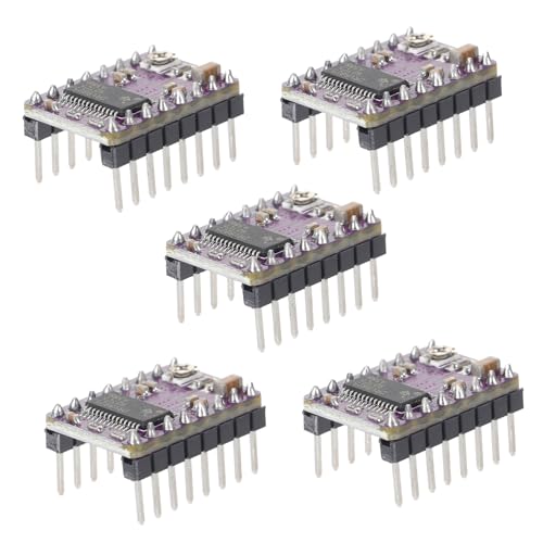 CIYODO 5Stücke Schrittmotortreiber Modul mit Kühlkörper Kompatibel mit Druckern Wie Rrerap Ramps für Präzise Motorsteuerung Verbesserte Stabilität CIYODO 5Stücke Schrittmotortreiber Modul mit Kühlkörper Kompatibel mit Druckern Wie Rrerap Ramps für Präzise Motorsteuerung Verbesserte Stabilität von CIYODO