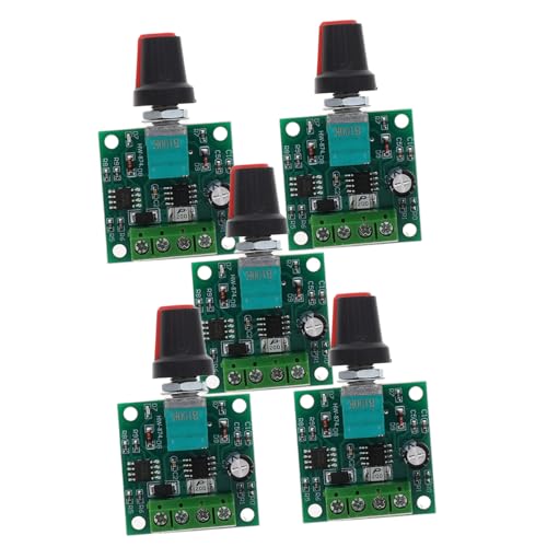 CIYODO 5Stücke Teiliger Einstellbarer Pwm Drehzahlregler für Gleichstrommotoren mit Schaltfunktion für Präzise Steuerung Mechanischen Anwendungen Modellbau Mehr CIYODO 5Stücke Teiliger Einstellbarer Pwm Drehzahlregler für Gleichstrommotoren mit Schaltfunktion für Präzise Steuerung Mechanischen Anwendungen Modellbau Mehr von CIYODO