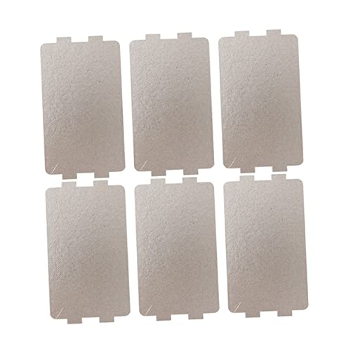 CIYODO Glimmerplatte für Mikrowellenherde 11 6 x 6 5 cm Wärmedämmabdeckung Mikrowellen-Spritzschutz leicht zu schneiden professionelles Reparaturteil von CIYODO