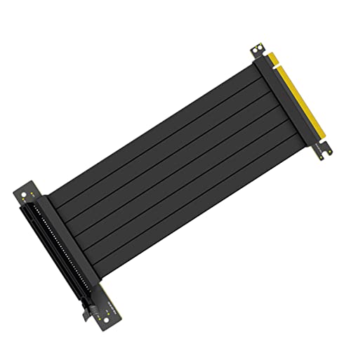 CIYODO 90 Verlängerungskabel Gpu-Halterung Gpu-Kabel Adapter Gpu-Riser USB WLAN-Karte W-LAN Riser-Kabel Pci Express Kabel Verlängerung Computerteil Computerzubehör Black Kupferkerndraht von CIYODO