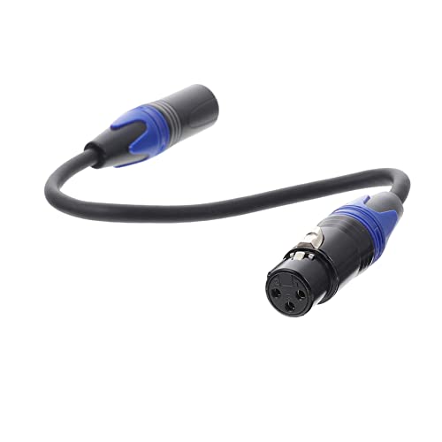 CIYODO Audioleitung verdrahtet Audio- männlich Mikrofonleitung Mikrofon-Patchkabel Mikrofon-Audiokabel Audio -Mikrofonkabel Professionelles Mikrofonkabel Kabel für Mikrofone PVC Blau von CIYODO