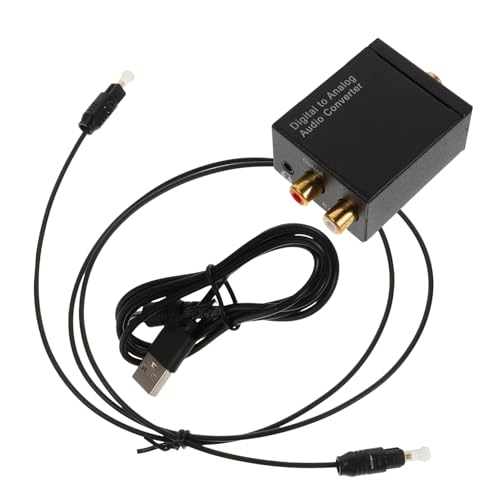 CIYODO Koaxialer Optischer zu Audiokonverter mit Buchse für Fernseher Wohnmobile Soundsysteme Kompatibilität Robuste CIYODO Koaxialer Optischer zu Audiokonverter mit Buchse für Fernseher Wohnmobile Soundsysteme Kompatibilität Robuste von CIYODO
