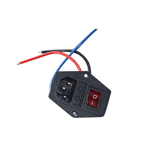 CIYODO Leistung Verschmolzen Rot Usb Stecker 3d Drucker Steckdose Power Outlet Steckdose Mit Abgesichertem Modul von CIYODO