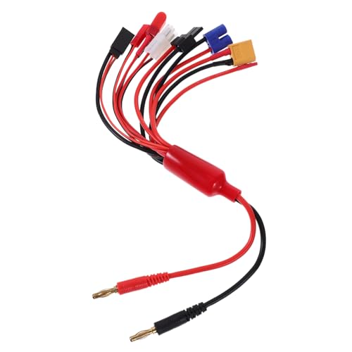 CIYODO Multifunktionales Batterieladegerät mit Bananenstecker Kabel Isolierung Kompatibel mit T für Modelle DIY Anwendungen CIYODO Multifunktionales Batterieladegerät mit Bananenstecker Kabel Isolierung Kompatibel mit T für Modelle DIY Anwendungen von CIYODO