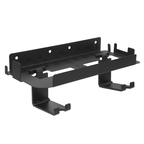 CIYODO Spielekonsolenständer Controllerhalter Wand Gaming Gebogene Weiße Halterungen Spielekonsolenhalterung Headsetständer Ständer Für Controller Game Controller Rack Eisen Schwarz von CIYODO