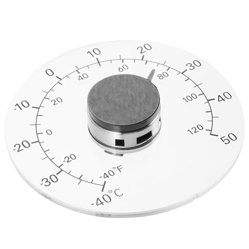 CIYODO Wasserdichtes Thermometer Temperaturüberwachung Thermometer im Freien temperatur innen thermometer innen termometer einfache Temperaturanzeige Fieberthermometer für zu Hause Acryl von CIYODO