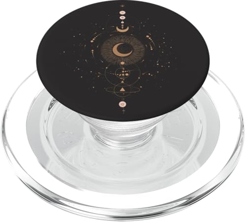 Astrologie Mond Sterne Sternbild PopSockets PopGrip für MagSafe von CJ Grips