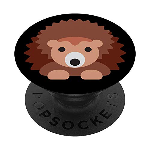 Cartoon Igel PopSockets PopGrip: Ausziehbarer Sockel und Griff für Handys/Tablets mit Tauschbarem Top von CJ Grips