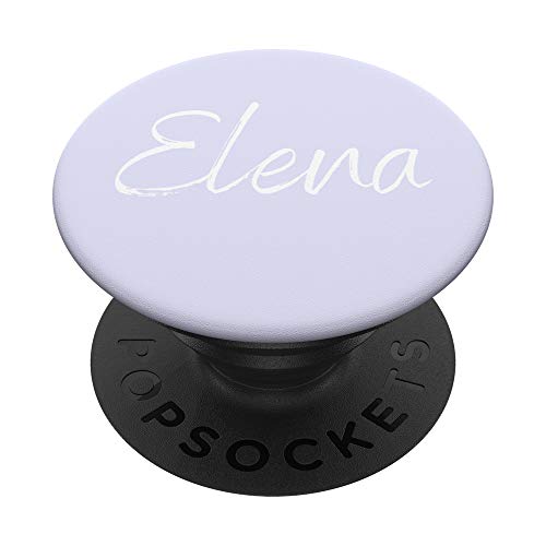 Elena PopSockets PopGrip: Ausziehbarer Sockel und Griff für Handys/Tablets mit Tauschbarem Top von CJ Grips
