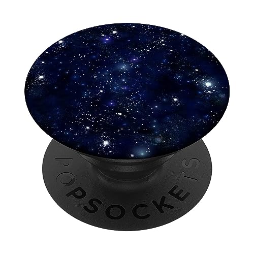 CJ Grips Galaxie Space Sterne PopSocket Klebender PopGrip - Schwarz - CELL_PHONE_GRIP - Auswechselbarer Halter von CJ Grips