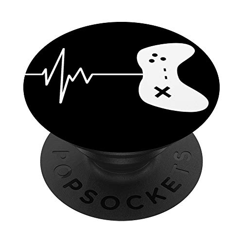 Gamer Gaming Controller Zocker - PopSockets Ausziehbarer Sockel und Griff für Smartphones und Tablets von CJ Grips