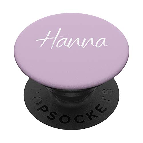 Hanna PopSockets PopGrip: Ausziehbarer Sockel und Griff für Handys/Tablets mit Tauschbarem Top von CJ Grips