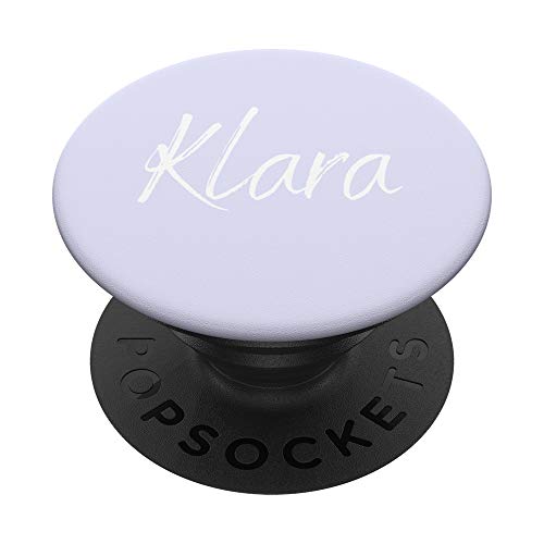 Klara PopSockets PopGrip: Ausziehbarer Sockel und Griff für Handys/Tablets mit Tauschbarem Top von CJ Grips