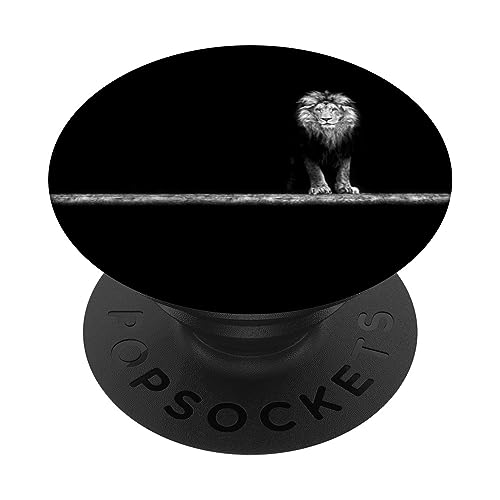 Kleiner Löwe im Dunkeln. PopSockets mit austauschbarem PopGrip Kleiner Löwe im Dunkeln. PopSockets mit austauschbarem PopGrip von CJ Grips