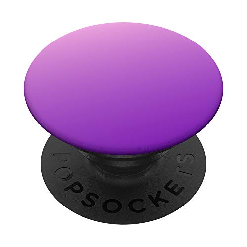 Lila Farbverlauf PopSockets PopGrip: Ausziehbarer Sockel und Griff für Handys/Tablets mit Tauschbarem Top von CJ Grips
