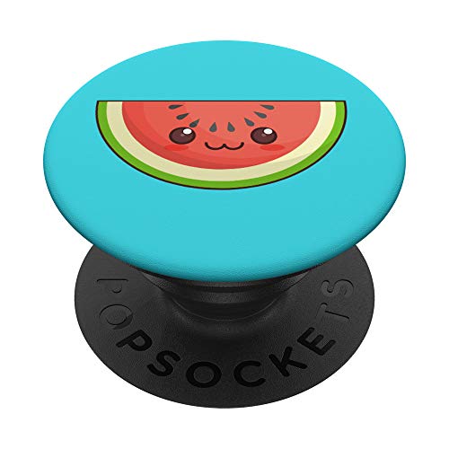 Melone Kawaii PopSockets PopGrip: Ausziehbarer Sockel und Griff für Handys/Tablets mit Tauschbarem Top von CJ Grips