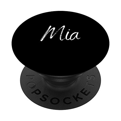 Mia PopSockets PopGrip: Ausziehbarer Sockel und Griff für Handys/Tablets mit Tauschbarem Top von CJ Grips