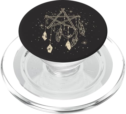 Pentagramm Traumfänger Hexe PopSockets PopGrip für MagSafe von CJ Grips