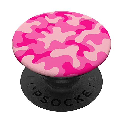 Pink Camouflage Camo Armee Militär Tarnfarben - PopSockets Ausziehbarer Sockel und Griff für Smartphones und Tablets von CJ Grips