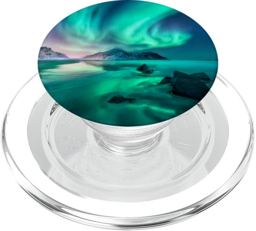 Polarlichter von Northern PopSockets PopGrip für MagSafe von CJ Grips