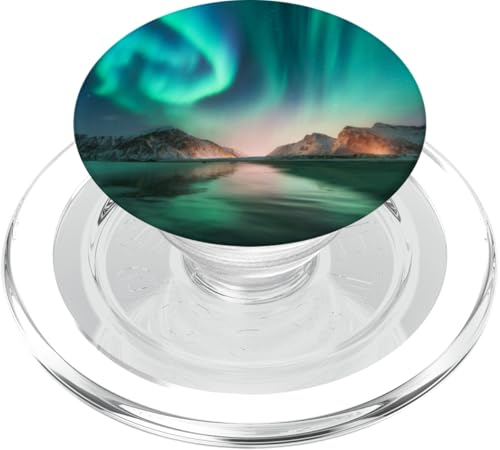 Polarlichter von Northern PopSockets PopGrip für MagSafe von CJ Grips