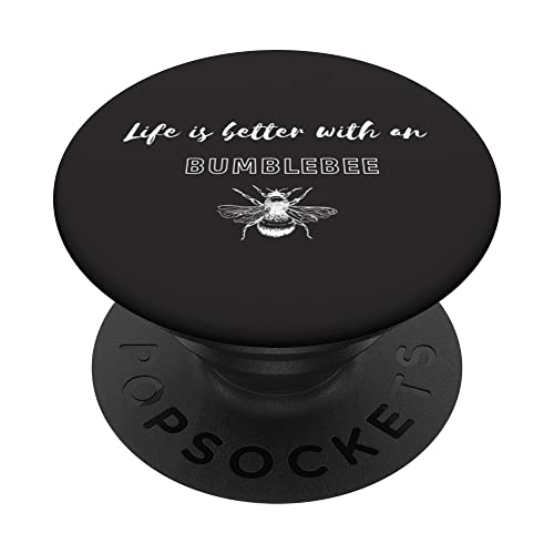 Das Leben ist besser mit einer Hummel PopSockets mit austauschbarem PopGrip von CJ Merch