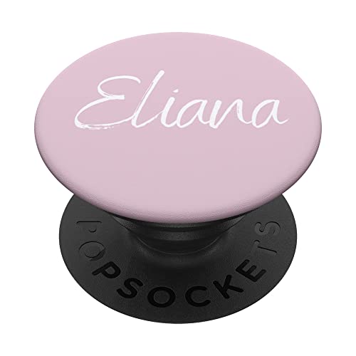 Eliana Vorname Design Pink PopSockets mit austauschbarem PopGrip von CJ Merch