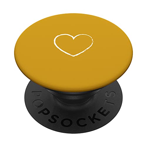 Herz Golden Rod PopSockets mit austauschbarem PopGrip von CJ Merch