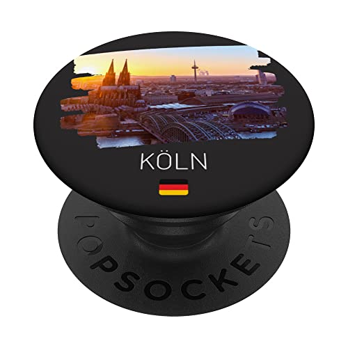 Köln Deutschland PopSockets mit austauschbarem PopGrip von CJ Merch