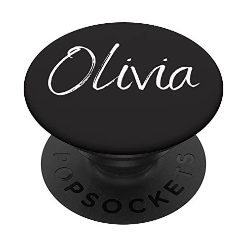 Nachname Olivia PopSockets mit austauschbarem PopGrip von CJ Merch