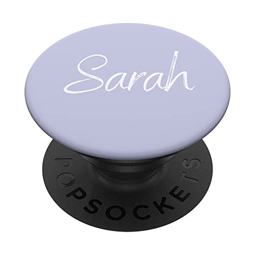 Sarah Vorname Design Lavendel PopSockets mit austauschbarem PopGrip von CJ Merch