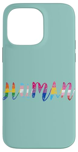 Hülle für iPhone 14 Pro Max Human LGBTQ Pride Mintgrün von CJ Phone Cases
