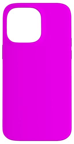 Hülle für iPhone 14 Pro Max Magenta Fuchsia Farbe Handyhülle von CJ Phone Cases