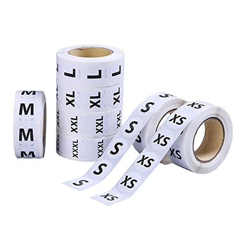 CJKDXDH Kleidung Größe Aufkleber Streifen Etiketten Einzelhandel Hemd Größe Aufkleber Tags Selbstklebende Weiße Punkte Aufkleber 7 Größe XS S M L XL XXL XXXL CJKDXDH Kleidung Größe Aufkleber Streifen Etiketten Einzelhandel Hemd Größe Aufkleber Tags Selbstklebende Weiße Punkte Aufkleber 7 Größe XS S M L XL XXL XXXL von CJKDXDH